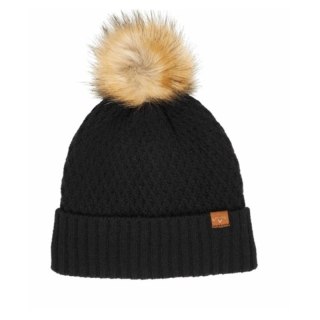Czapka golfowa Callaway Pom Pom Beanie (damska, czarna)
