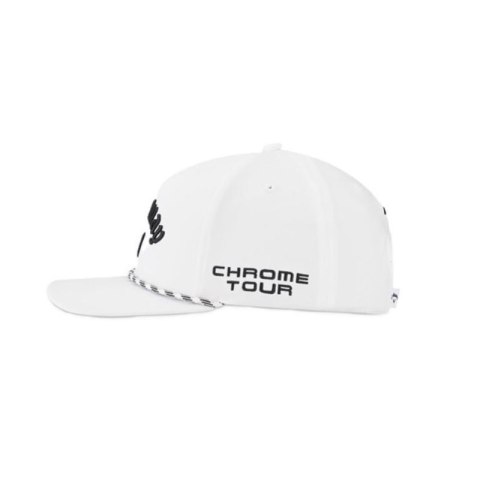 Callaway, Czapka golfowa Tour Authentic Performance Rope, model 25, biała, Elyte-Chrome Tour Callaway, Czapka golfowa Tour Authentic Performance Rope, model 25, biała, Elyte-Chrome Tour