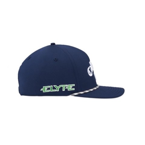 Callaway, Czapka golfowa Tour Authentic Performance Rope, model 25, granatowa, Elyte-Chrome Tour Callaway, Czapka golfowa Tour Authentic Performance Rope, model 25, granatowa, Elyte-Chrome Tour