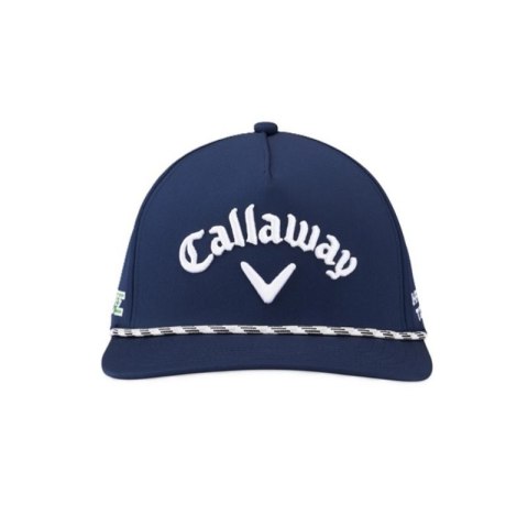 Callaway, Czapka golfowa Tour Authentic Performance Rope, model 25, granatowa, Elyte-Chrome Tour Callaway, Czapka golfowa Tour Authentic Performance Rope, model 25, granatowa, Elyte-Chrome Tour
