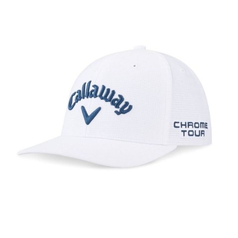 Callaway, Czapka golfowa Tour Performance Pro, (biało-granatowa, logo Chrome Tour, Elyte) Callaway, Czapka golfowa Tour Performance Pro, (biało-granatowa, logo Chrome Tour, Elyte)