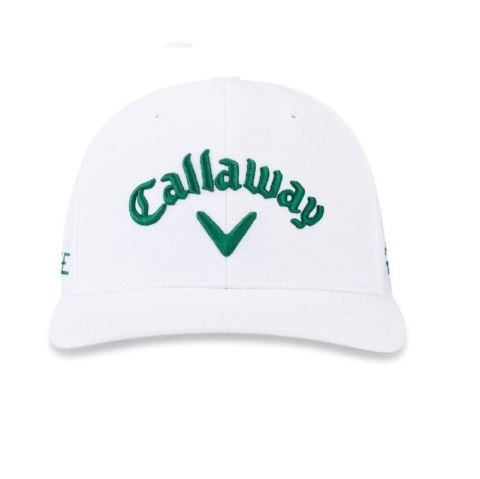 Callaway, Czapka golfowa Tour Performance Pro, (biało-zielona, logo Chrome Tour, Elyte) Callaway, Czapka golfowa Tour Performance Pro, (biało-zielona, logo Chrome Tour, Elyte)