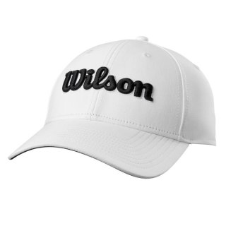 Wilson, czapka golfowa Pro Tour No Logo, kolor biały