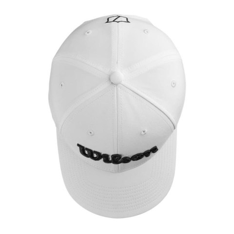 Wilson, czapka golfowa Pro Tour No Logo, kolor biały