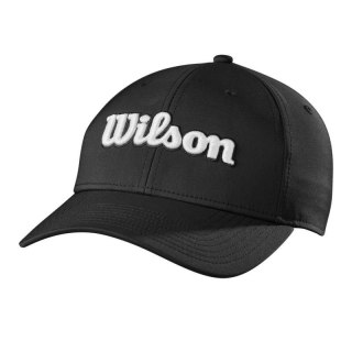 Wilson, czapka golfowa Pro Tour No Logo, kolor czarny