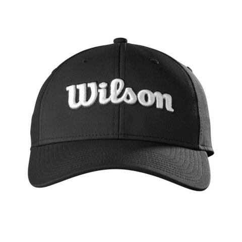 Wilson, czapka golfowa Pro Tour No Logo, kolor czarny