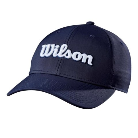 Wilson, czapka golfowa Pro Tour No Logo, kolor granatowy