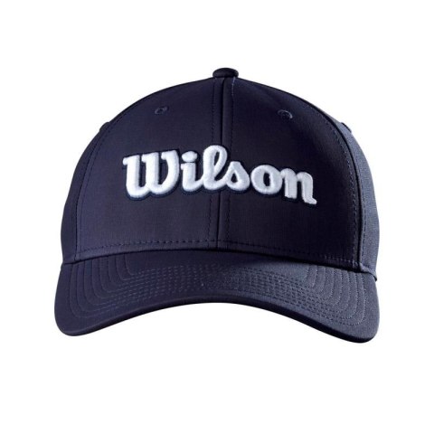 Wilson, czapka golfowa Pro Tour No Logo, kolor granatowy