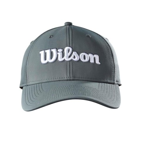 Wilson, czapka golfowa Pro Tour No Logo, kolor szary