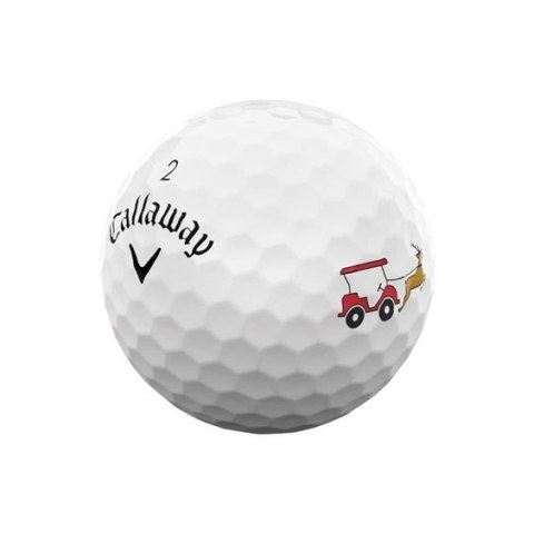 Callaway, kalendarz adwentowy, piłki golfowe Supersoft - zestaw na 12 dni