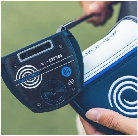 Odyssey, Kij golfowy putter AI-One LE 24 Slant, grip typ pistol, dług. 34 cale Odyssey, Kij golfowy putter AI-One LE 24 Slant, grip typ pistol, dług. 34 cale