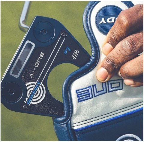 Odyssey, Kij golfowy putter AI-One SEVEN DB, grip typ pistol, dług. 35 cale Odyssey, Kij golfowy putter AI-One SEVEN DB, grip typ pistol, dług. 35 cale