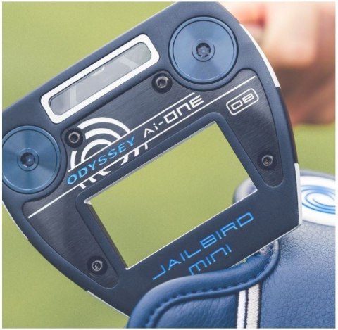 Odyssey, Kij golfowy putter Ai-ONE Jailbird Mini DB, grip pistol, dług. 34 cale Odyssey, Kij golfowy putter Ai-ONE Jailbird Mini DB, grip pistol, dług. 34 cale