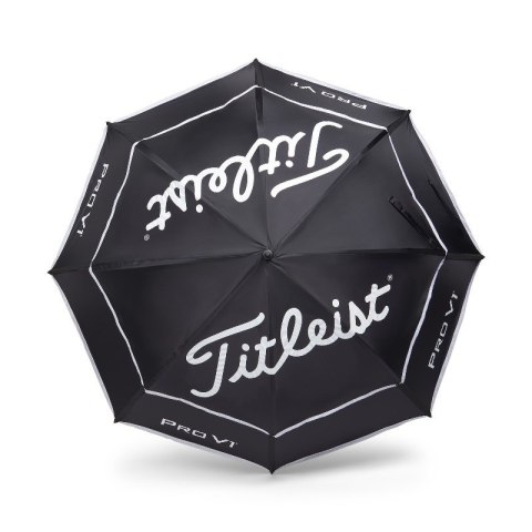 TITLEIST, Parasol golfowy Tour Double Canopy 68 cali (czarno-biały) TITLEIST, Parasol golfowy Tour Double Canopy 68 cali (czarno-biały)