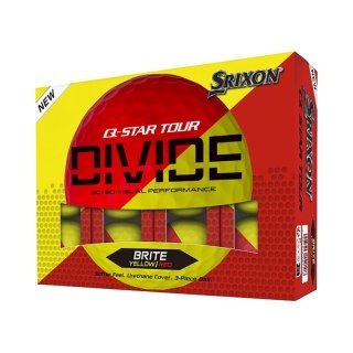 SRIXON, Piłki golfowe Q-STAR TOUR DIVIDE2 (żółto-czerwone, 12 szt)