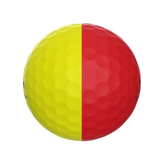 SRIXON, Piłki golfowe Q-STAR TOUR DIVIDE2 (żółto-czerwone, 12 szt)