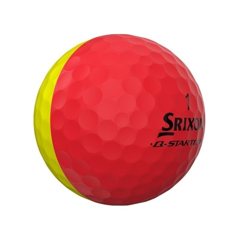 SRIXON, Piłki golfowe Q-STAR TOUR DIVIDE2 (żółto-czerwone, 12 szt)