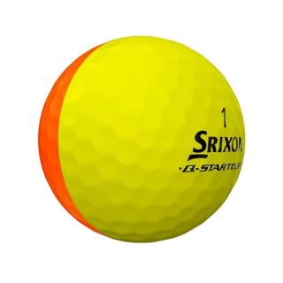 SRIXON, Piłki golfowe Q-STAR TOUR DIVIDE2 (żółto-pomarańczowe, 12 szt)