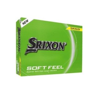 SRIXON, Piłki golfowe Soft Feel (żółte, 12 szt)