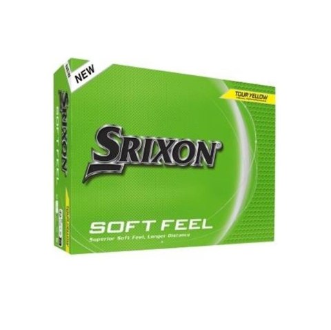 SRIXON, Piłki golfowe Soft Feel (żółte, 12 szt)