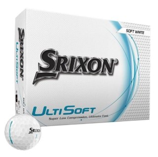 Srixon, piłki golfowe UltiSoft (białe, 12 szt.), model 2025