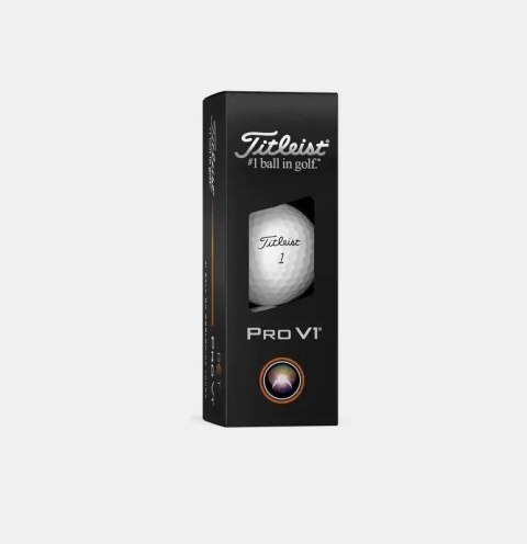 Piłki golfowe TITLEIST PRO V1, RCT-Trackman (białe, 12 szt.) Piłki golfowe TITLEIST PRO V1, RCT-Trackman (białe, 12 szt.)
