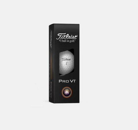 Piłki golfowe TITLEIST PRO V1 model 2025,basic (białe, 12 szt.)