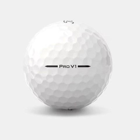 Piłki golfowe TITLEIST PRO V1 model 2025,basic (białe, 12 szt.)