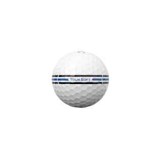 Titleist, piłki golfowe Tour Soft 360 Aim (białe z paskiami, 3 szt.)