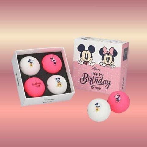 Volvik, piłki golfowe - Zestaw Prezentowy DISNEY Happy Birthday