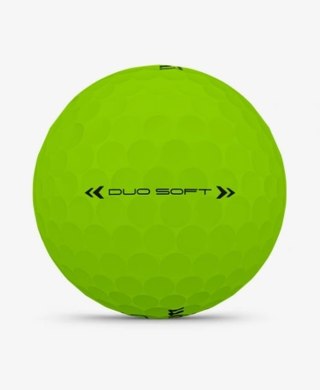 Wilson, piłki golfowe Duo Soft, model 2025, kolor zielony mat, 3 szt.