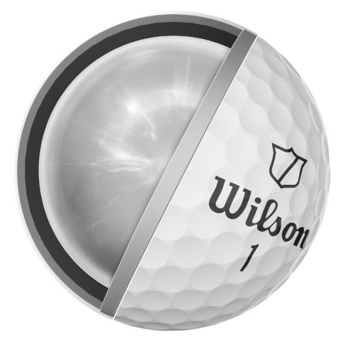 Wilson Staff, piłki golfowe, Model 2024 (białe, 3 szt.)