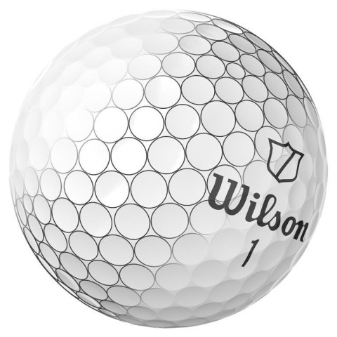 Wilson Staff, piłki golfowe, Model 2024 (białe, 3 szt.)