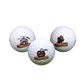 Piłki golfowe, zestaw upominkowy Halloween (3 piłki)