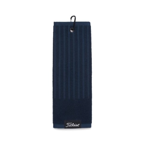 Titleist, Ręcznik do kijów golfowych Cotton Tri Fold (granatowy, 40,5 x 40,5 cm)