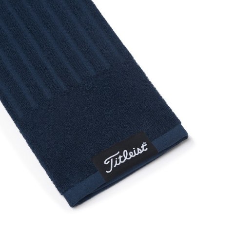 Titleist, Ręcznik do kijów golfowych Cotton Tri Fold (granatowy, 40,5 x 40,5 cm)