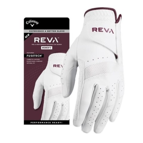 Callaway, Rękawica golfowa Reva (biała rozm. L, damska) Callaway, Rękawica golfowa Reva (biała rozm. L, damska)