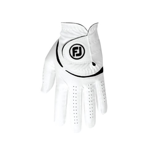 FOOTJOY, Rękawica golfowa WeatherSof, FJ (biała, rozm. XL) FOOTJOY, Rękawica golfowa WeatherSof, FJ (biała, rozm. XL)