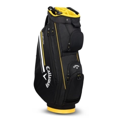 Callaway, torba golfowa Chev 14 cart bag, kolory czarno-złota