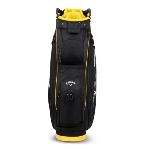Callaway, torba golfowa Chev 14 cart bag, kolory czarno-złota