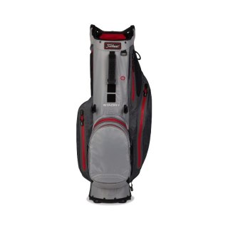 Titleist, torba golfowa Hybrid 14 StaDry (wodoodporna, standbag), grafitowo-czarno-czerwona