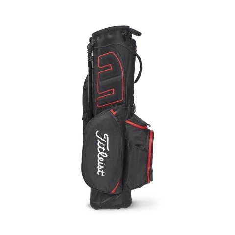 Titleist, Players 4 torba golfowa standbag, czarno-czerwona