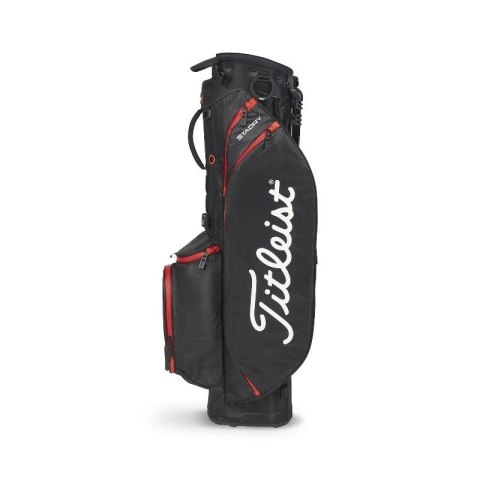 Titleist, Players 4 torba golfowa standbag, czarno-czerwona
