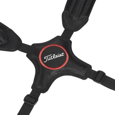 Titleist, Players 4 torba golfowa standbag, czarno-czerwona