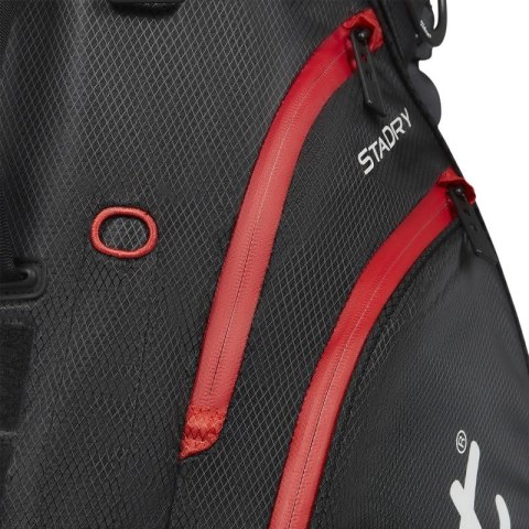 Titleist, Players 4 torba golfowa standbag, czarno-czerwona
