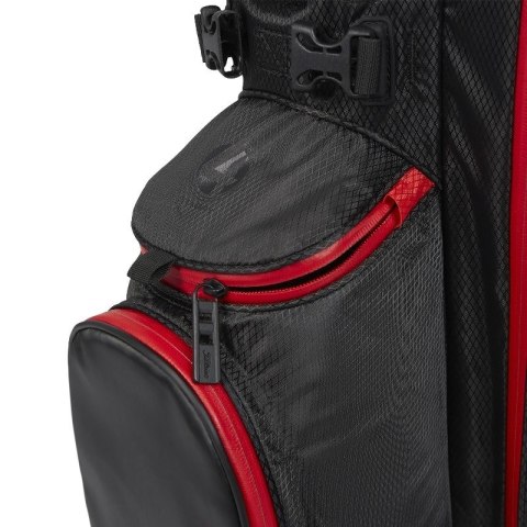 Titleist, Players 4 torba golfowa standbag, czarno-czerwona