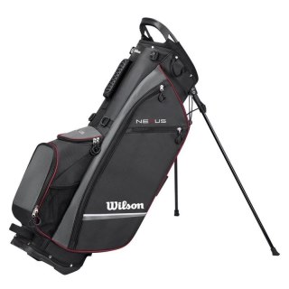 Wilson, Torba golfowa NEXUS CARRY BAG, czarno-szaro-czerwona (z nóżkami)