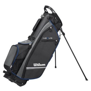 Wilson, Torba golfowa NEXUS CARRY BAG, czarno-szaro-niebieska (z nóżkami)