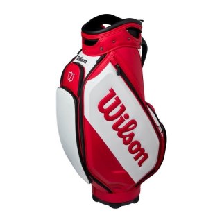 Wilson, Torba golfowa Bag, model 2025, czerwono-biała