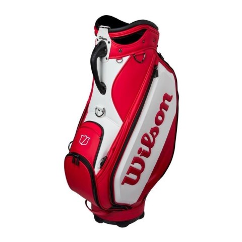 Wilson, Torba golfowa Bag, model 2025, czerwono-biała